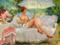 Une jolie femme KR 034 Impressionniste nue